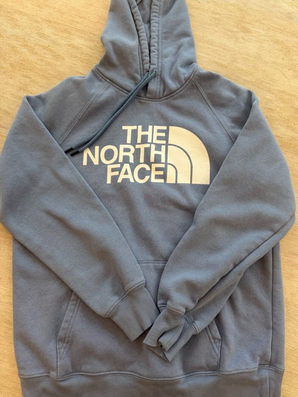 The North Face Women’s Logo Pullover Hoodie Blue Gray Size Medium